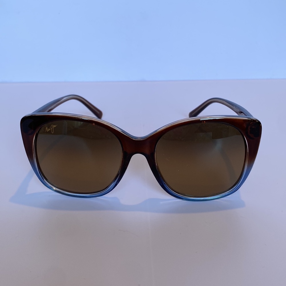 Maui Jim Mele MJ 794-01F Dark Chocolate Sunglasses Polarized HCL Bronze Lenses